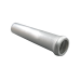 4x Aluminum Weld On Vacuum Pipe Nipple Tube 8mm 2" L